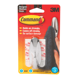 Крючок самоклеящ. легкоудаляемый COMMAND средний, хром, 1 шт., до 1.35кг, 17081CHR, 70071506573