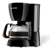Кофеварка VITEK VT-1512, 4-6 чашек, подогрев, черная