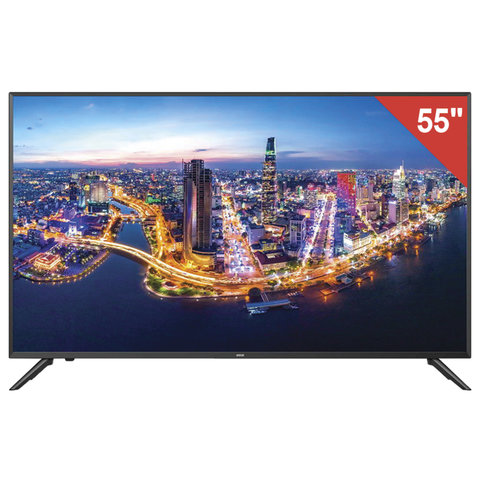 Телевизор MYSTERY MTV-5533UTA2, 55'' (139 см), 3840x2160, 4К, 16:9, Smart TV, Android, Wi-Fi, черный