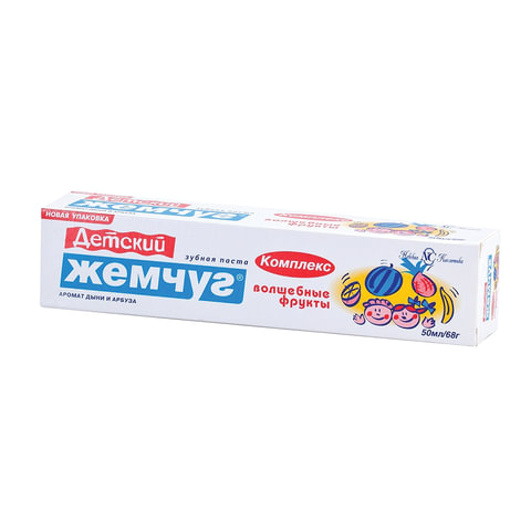 Зубная паста детская 50 мл, ДЕТСКИЙ ЖЕМЧУГ